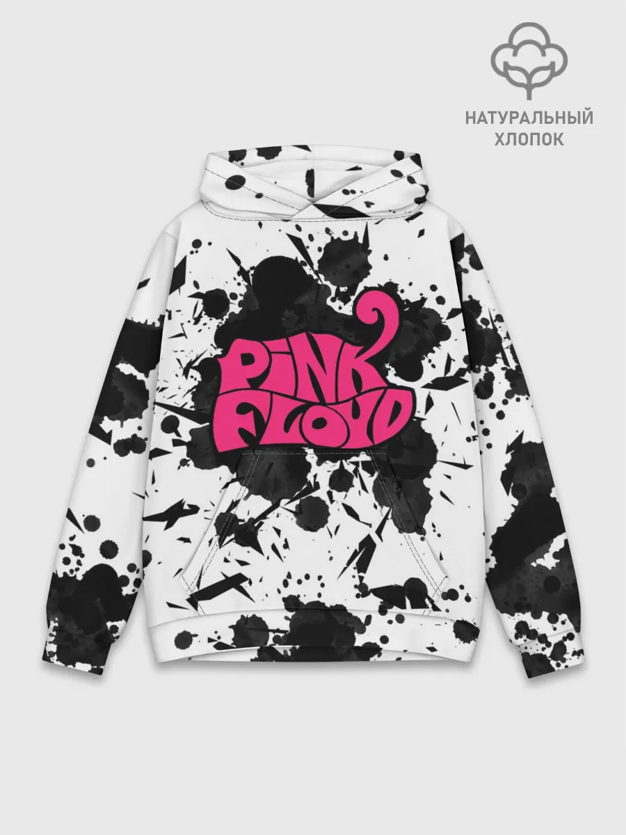 Худи мужской база хлопок / PINK FLOYD