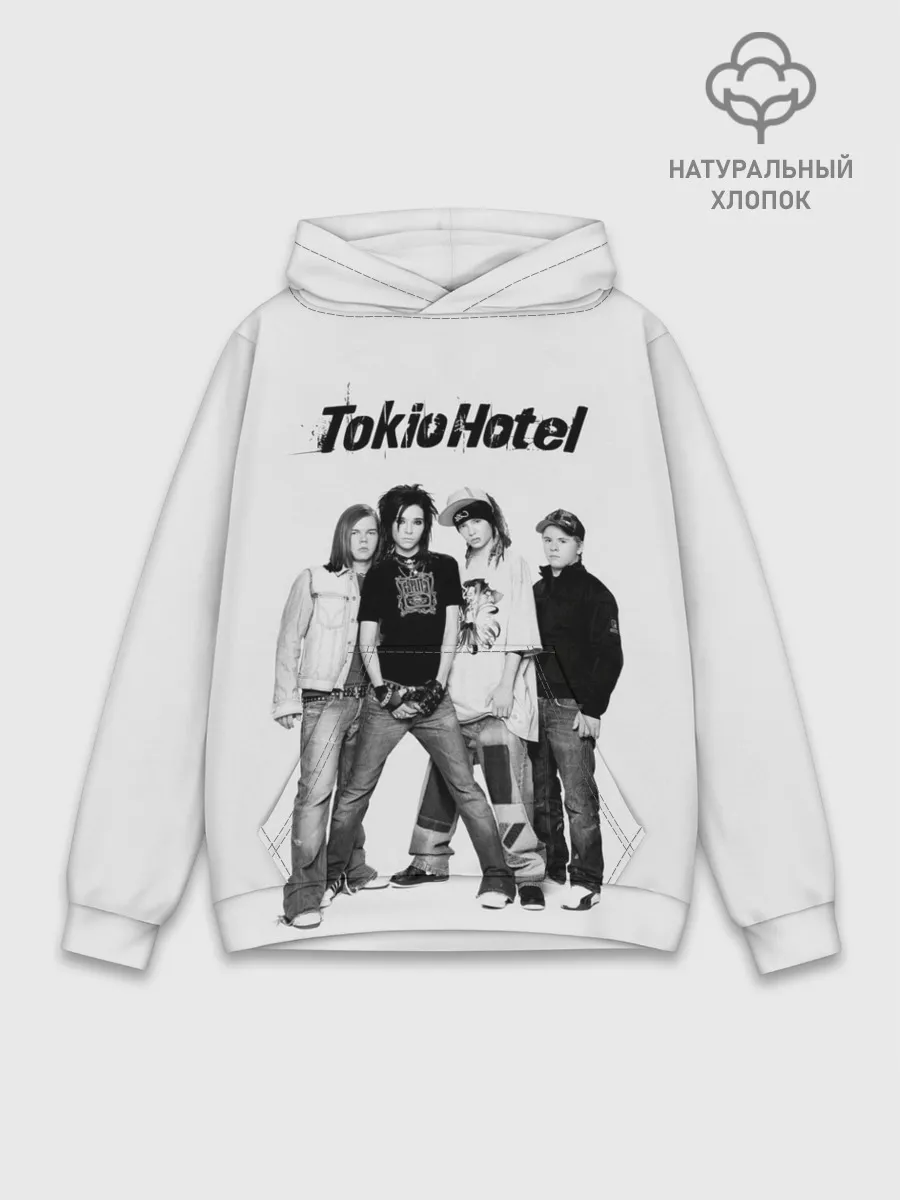 Худи мужской база хлопок / Tokio Hotel