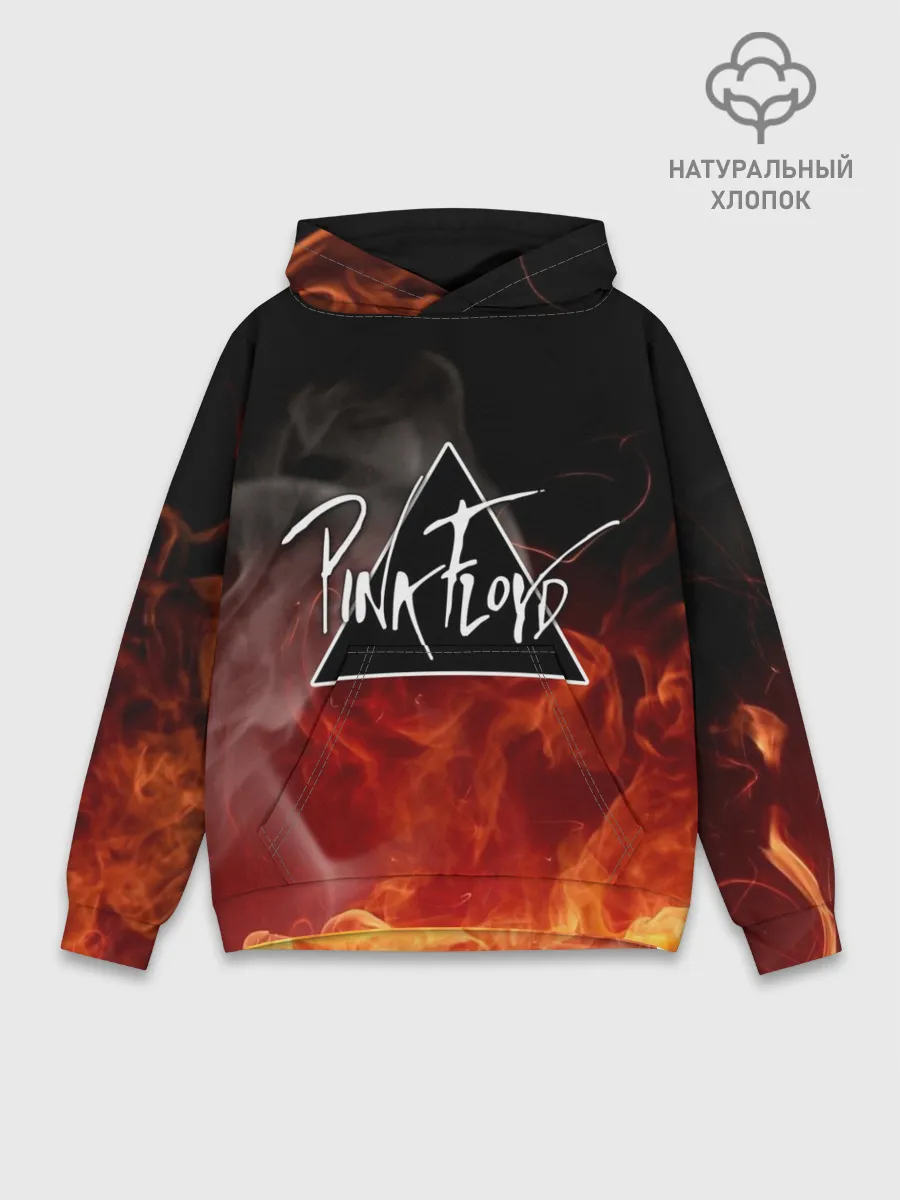 Худи мужской база хлопок / PINK FLOYD