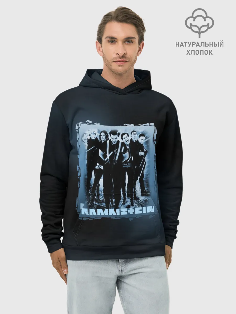 Худи мужской база хлопок / Rammstein