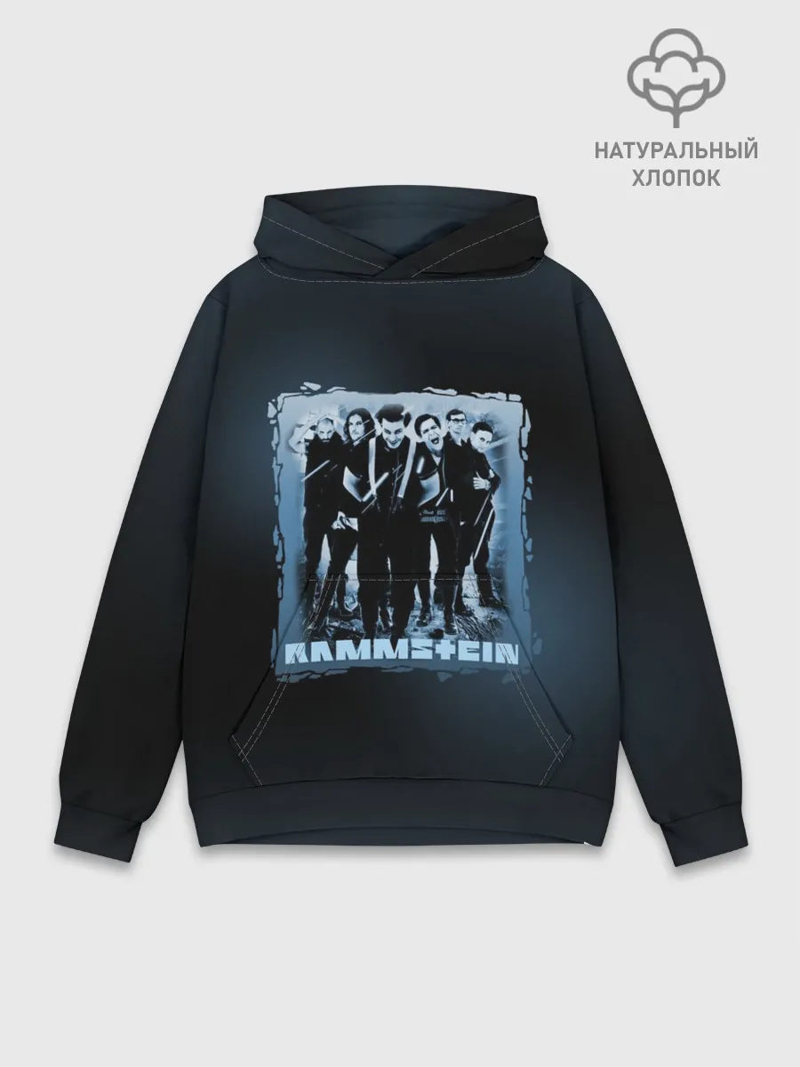 Худи мужской база хлопок / Rammstein