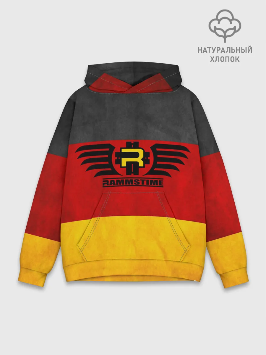 Худи мужской база хлопок / Rammstein