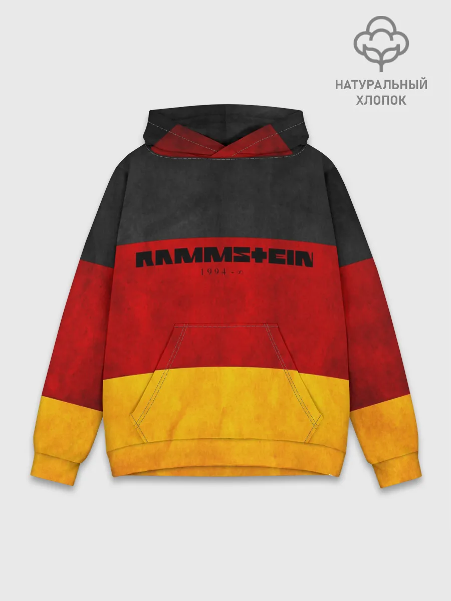 Худи мужской база хлопок / Rammstein