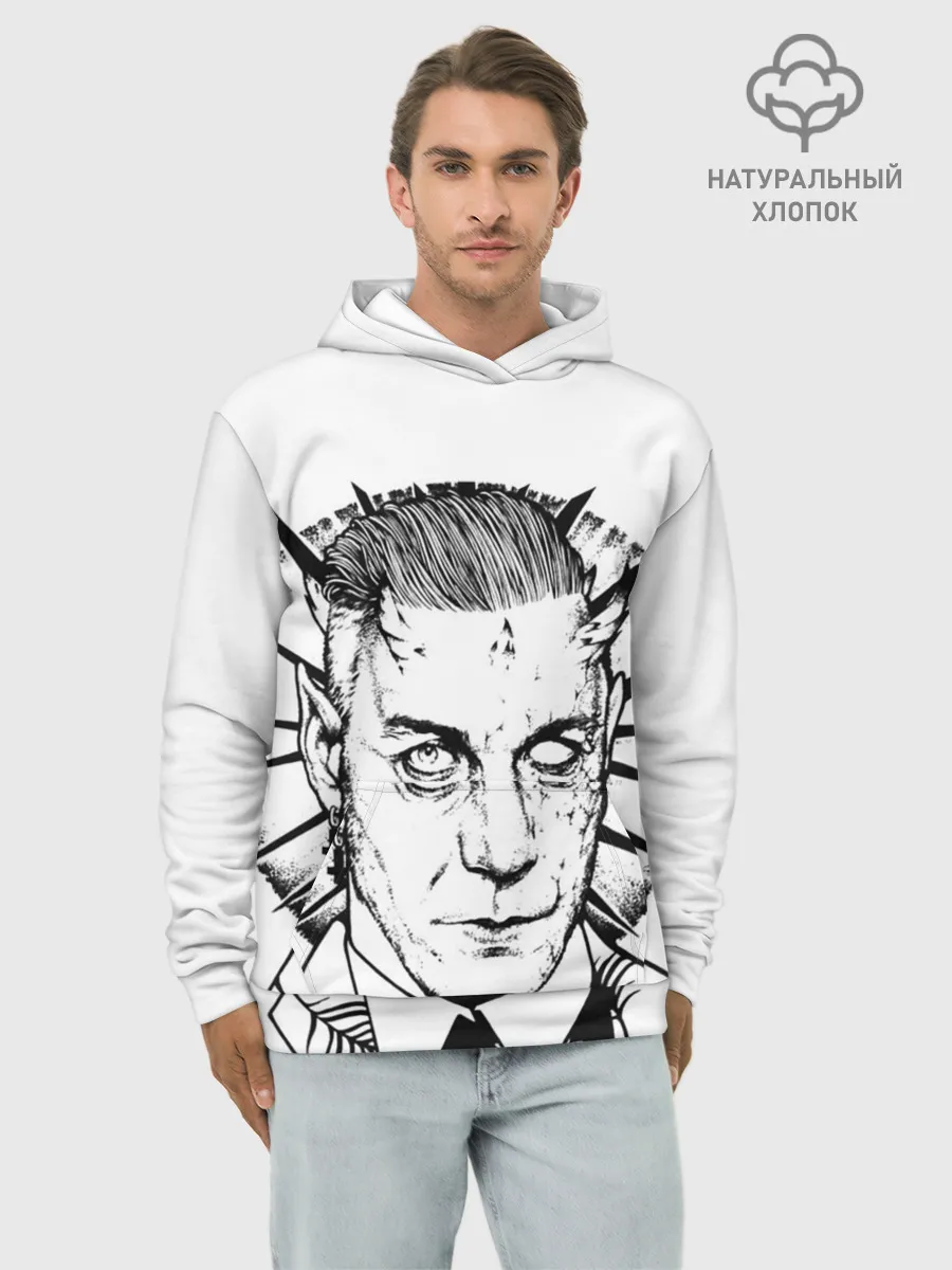 Худи мужской база хлопок / Rammstein