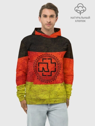 Худи мужской база хлопок / Rammstein