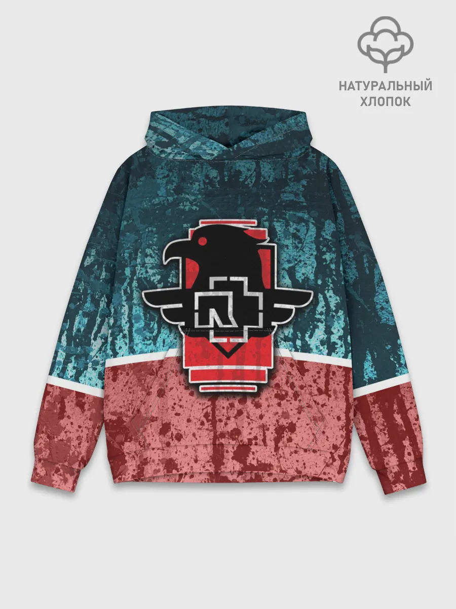 Худи мужской база хлопок / Rammstein