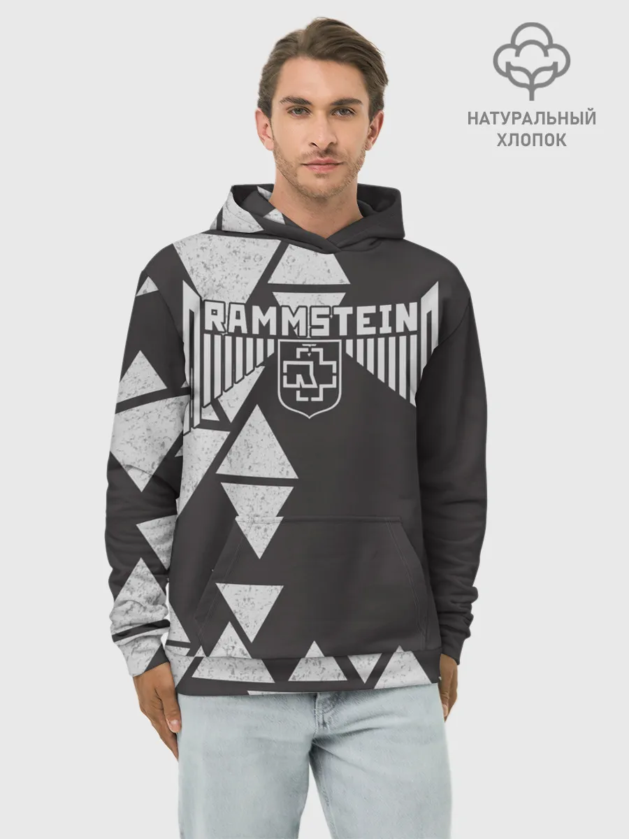 Худи мужской база хлопок / Rammstein