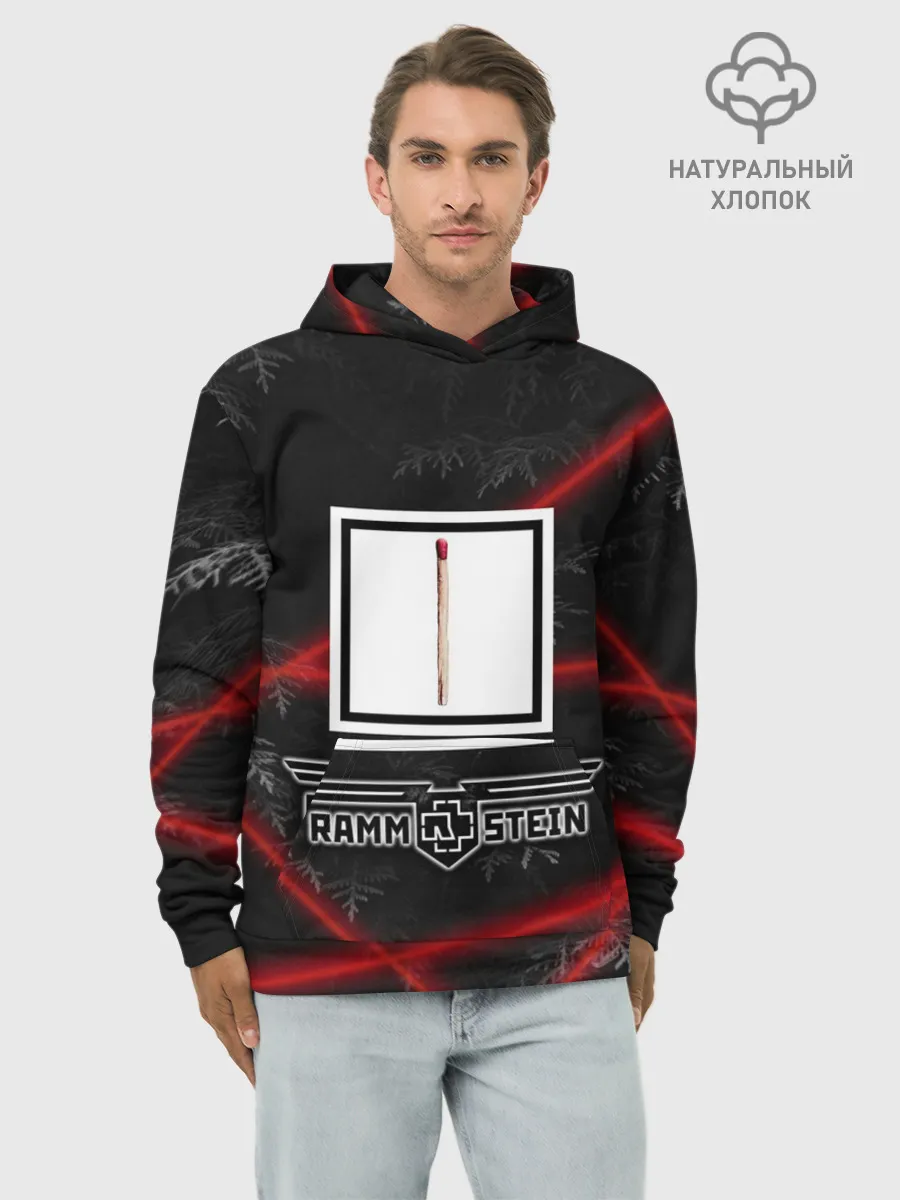 Худи мужской база хлопок / Rammstein