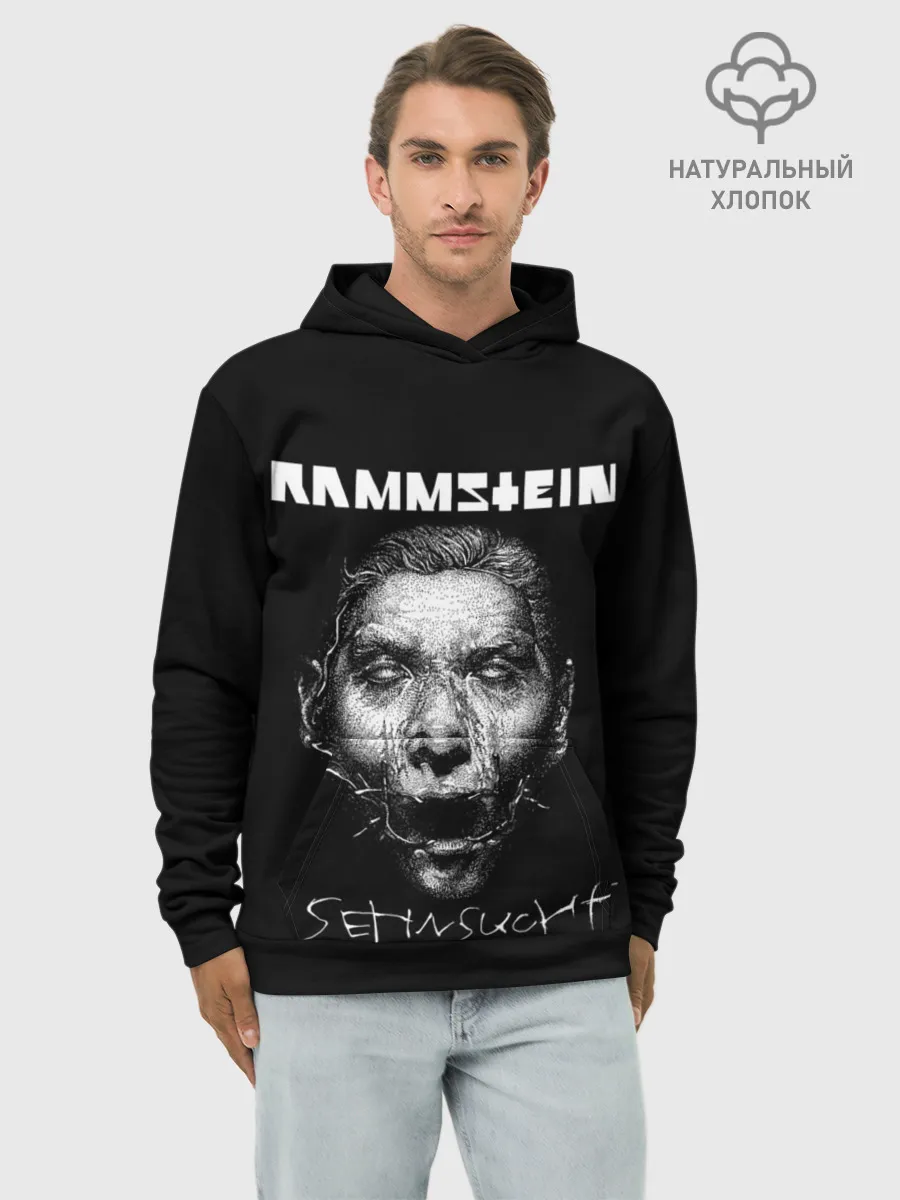 Худи мужской база хлопок / Rammstein