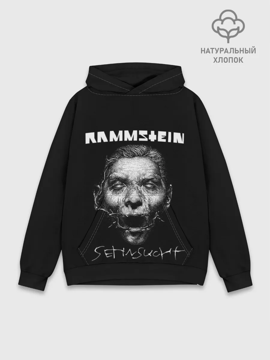 Худи мужской база хлопок / Rammstein