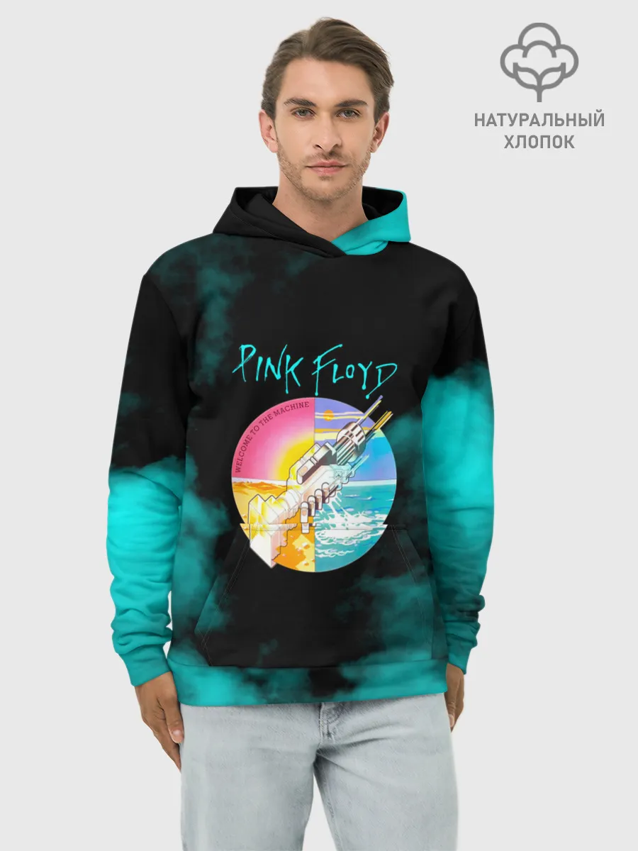 Худи мужской база хлопок / Pink Floyd