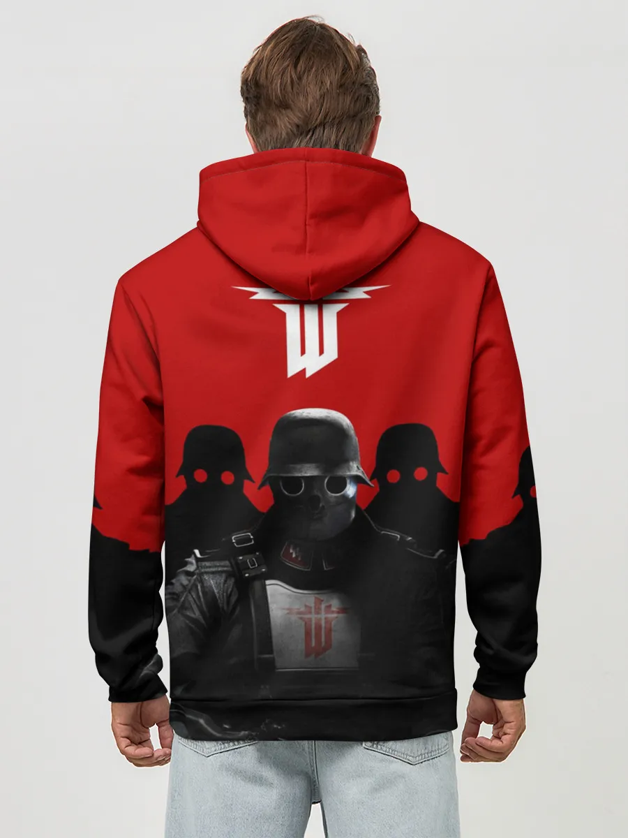 Худи мужской база хлопок / Wolfenstein