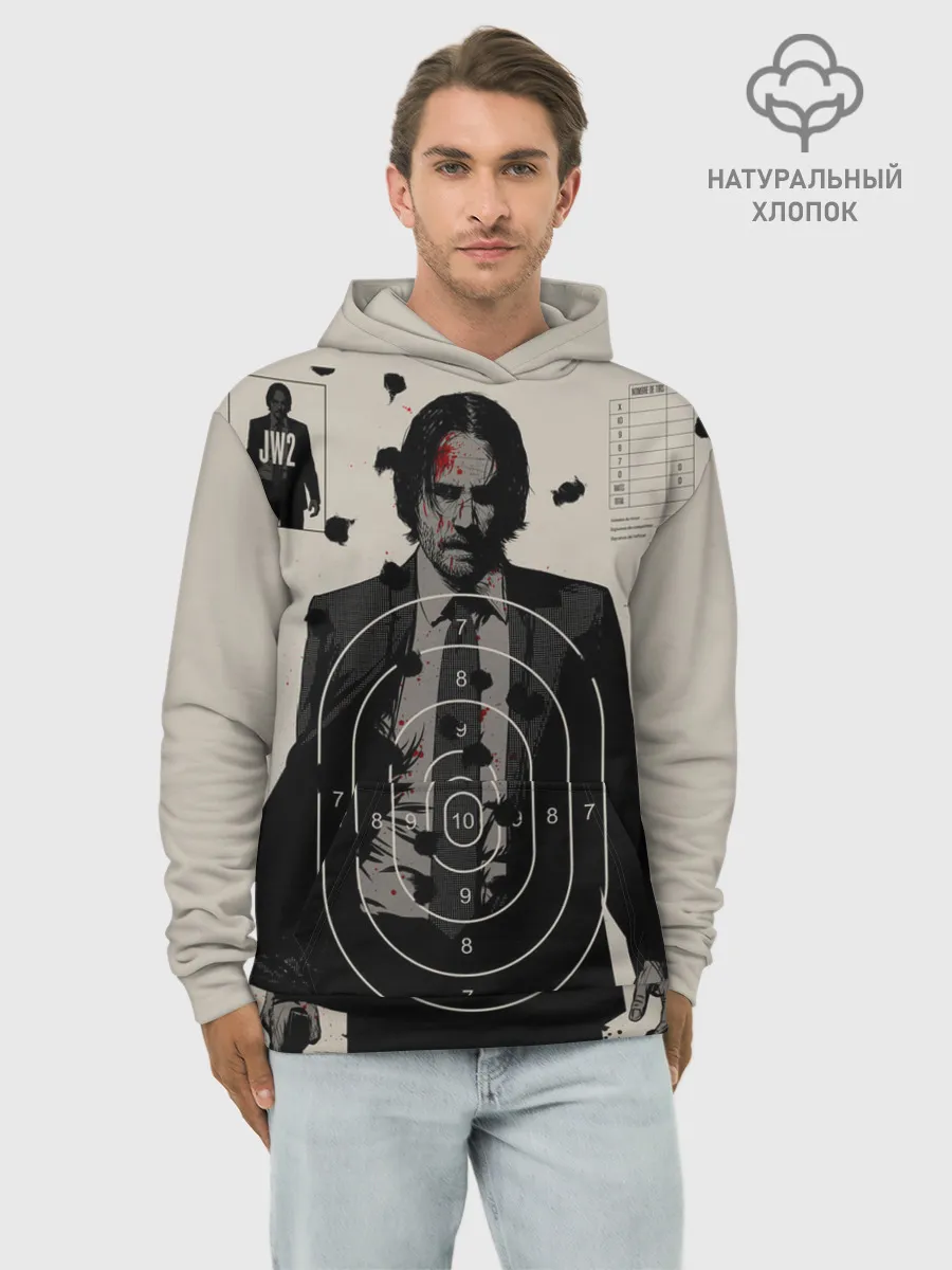 Худи мужской база хлопок / Джон Уик 2