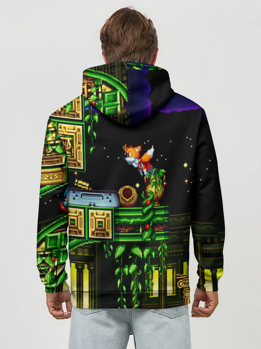 Худи мужской база хлопок / SONIC