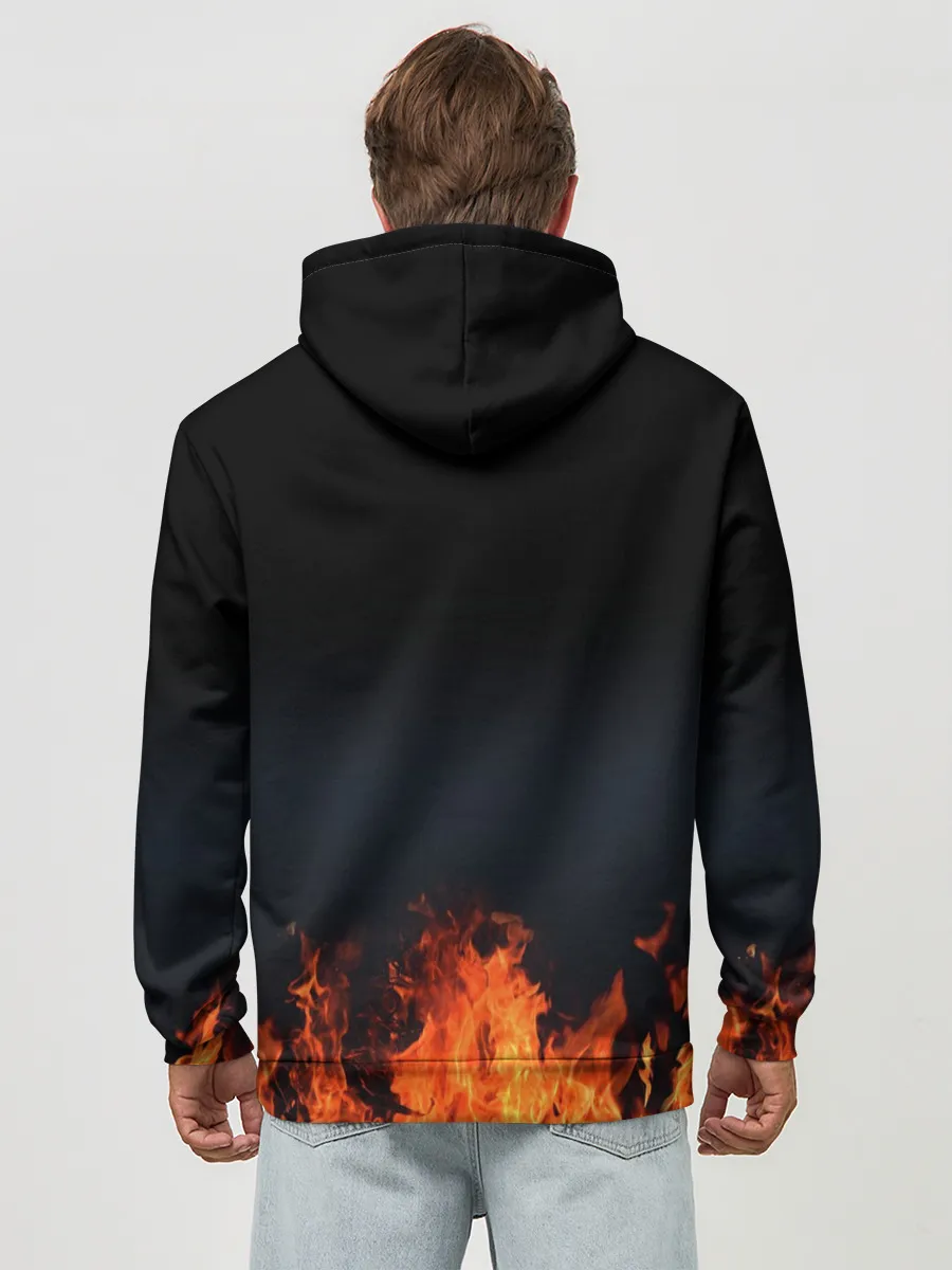 Худи мужской база хлопок / Rammstein