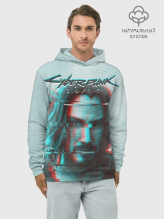 Худи мужской база хлопок / Cyberpunk 2077