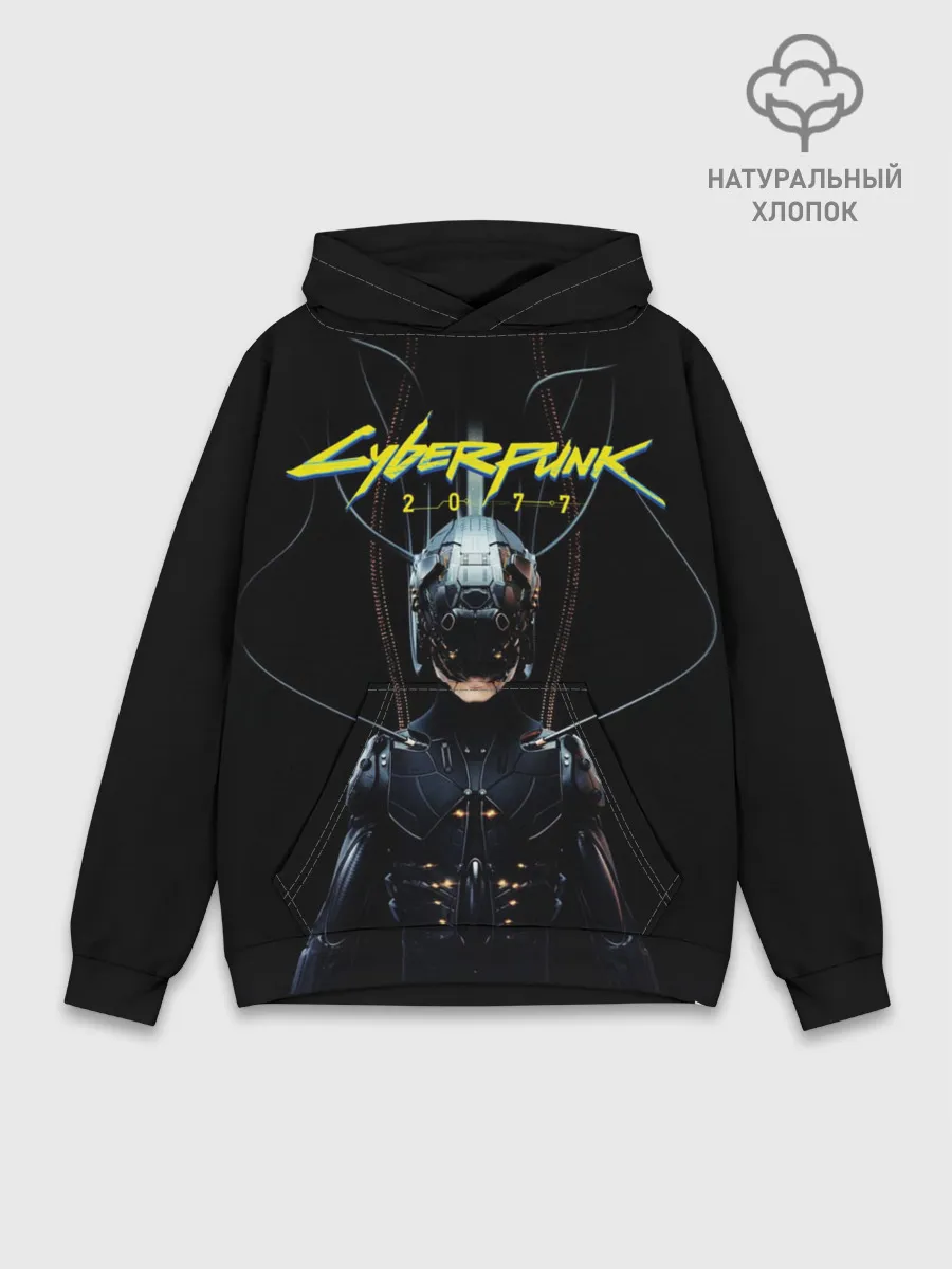 Худи мужской база хлопок / Cyberpunk 2077