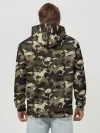 Худи мужской база хлопок / Камуфляж