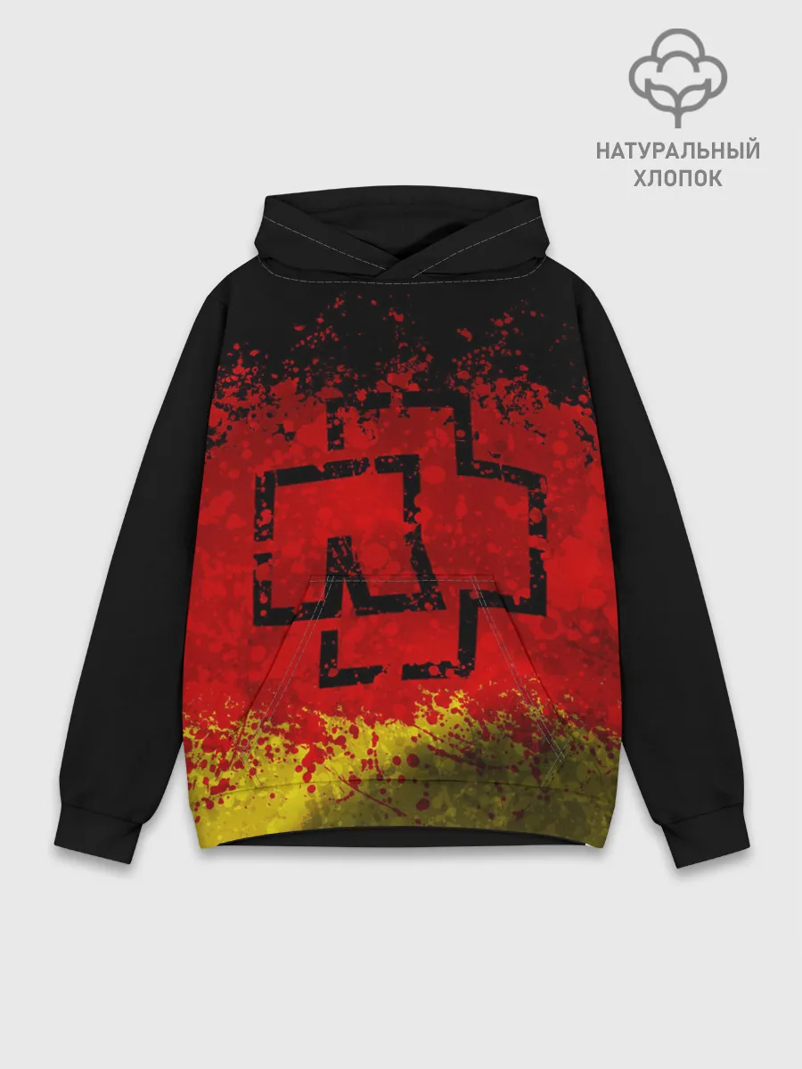Худи мужской база хлопок / Rammstein