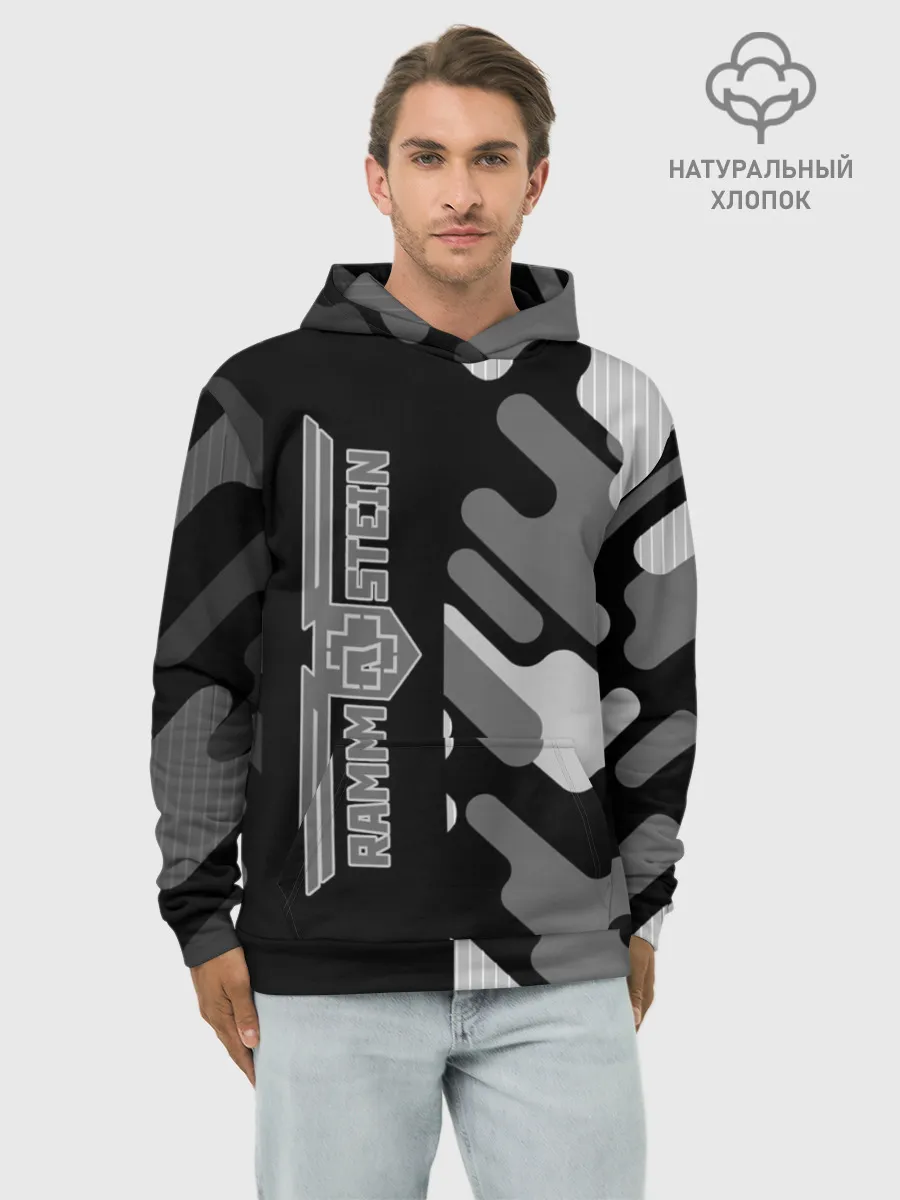 Худи мужской база хлопок / Rammstein