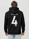 Худи мужской база хлопок / Virgil van Dijk third 19-20