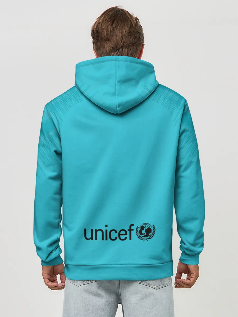 Худи мужской база хлопок / Barcelona Gk 19-20