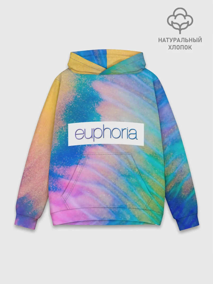 Худи мужской база хлопок / сериал Euphoria