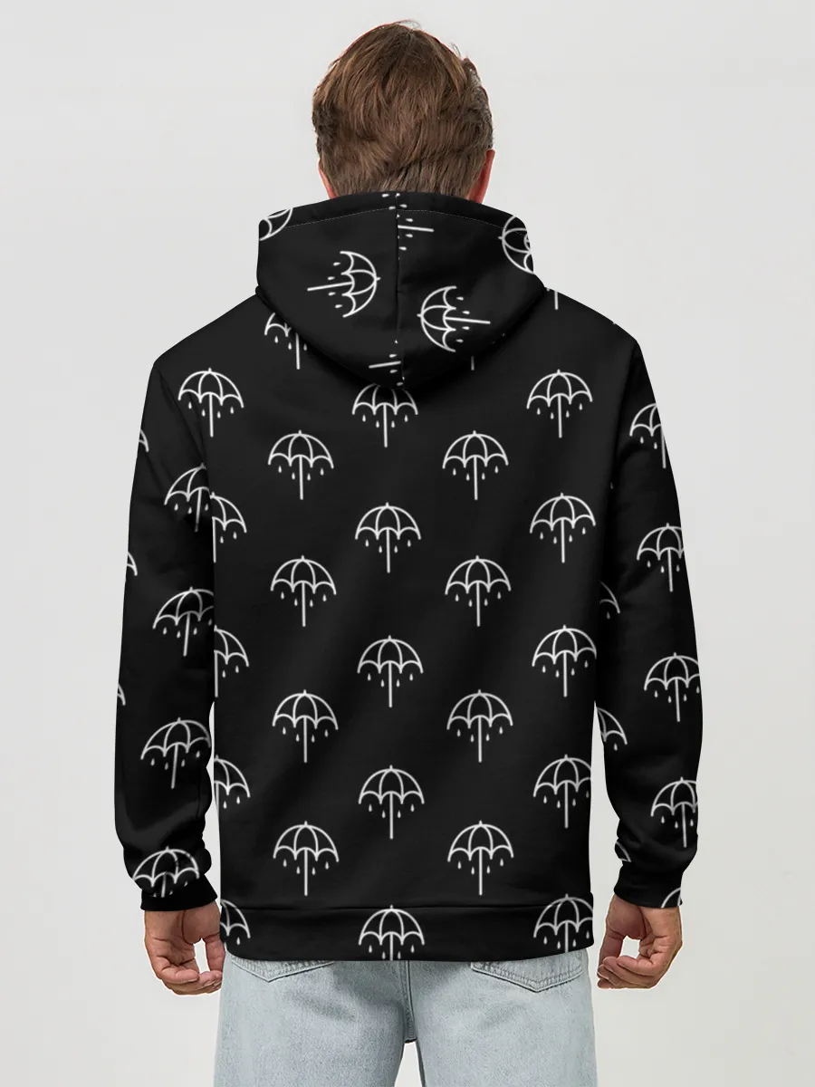 Худи мужской база хлопок / BRING ME THE HORIZON