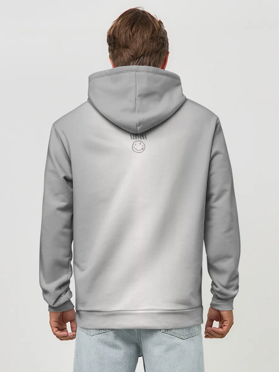 Худи мужской база хлопок / Nirvana