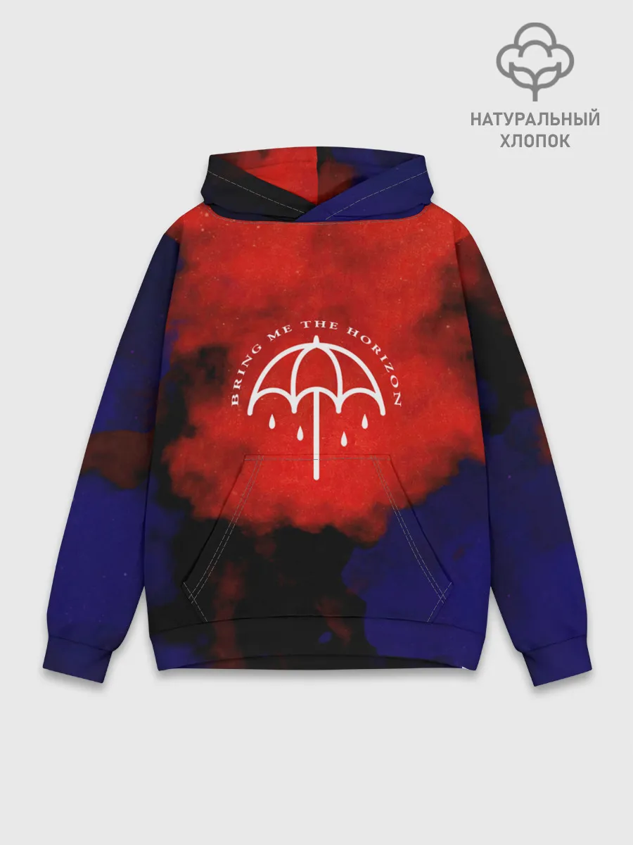 Худи мужской база хлопок / Bring Me the Horizon