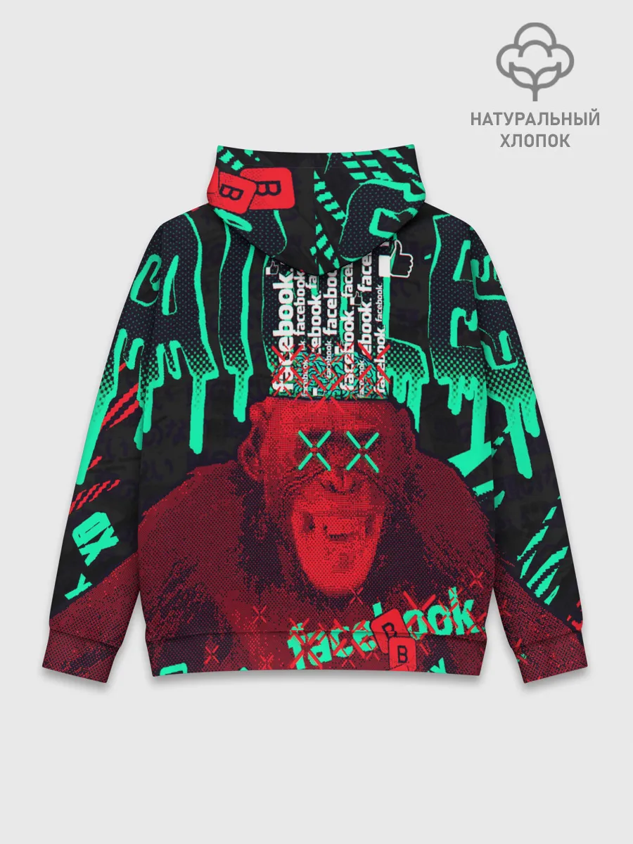 Худи мужской база хлопок / DED SEC