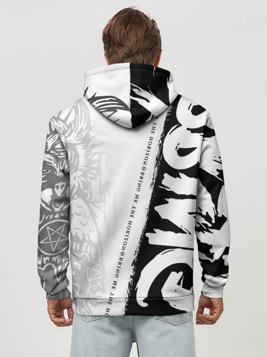 Худи мужской база хлопок / Bring Me the Horizon