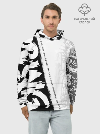 Худи мужской база хлопок / Bring Me the Horizon