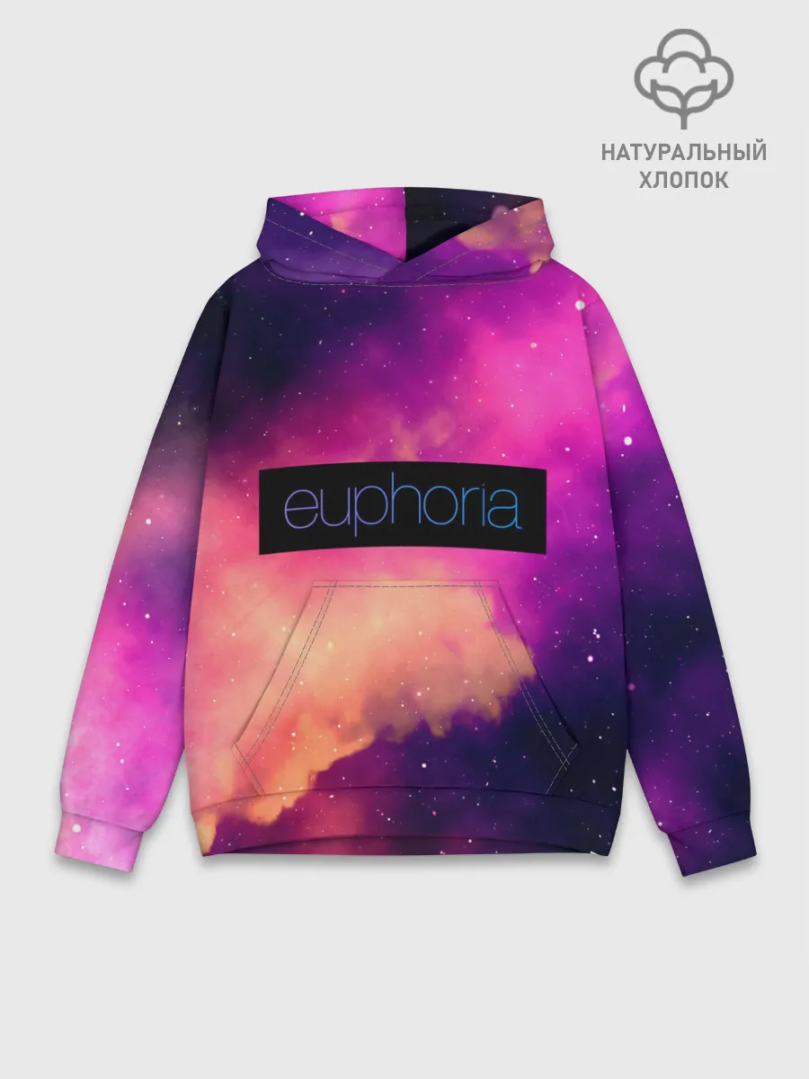 Худи мужской база хлопок / сериал Euphoria