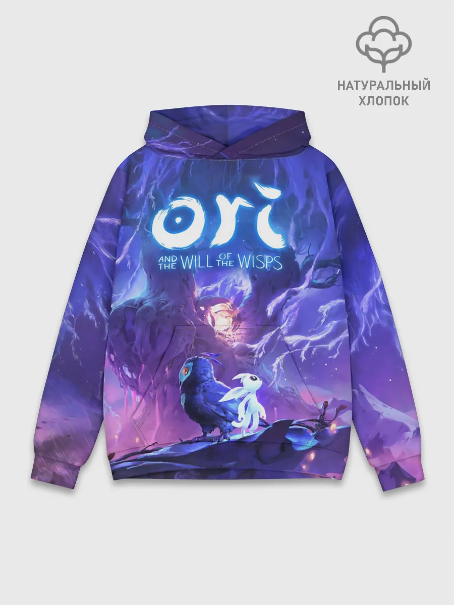 Худи мужской база хлопок / Ori - And The Will Of The Wisp