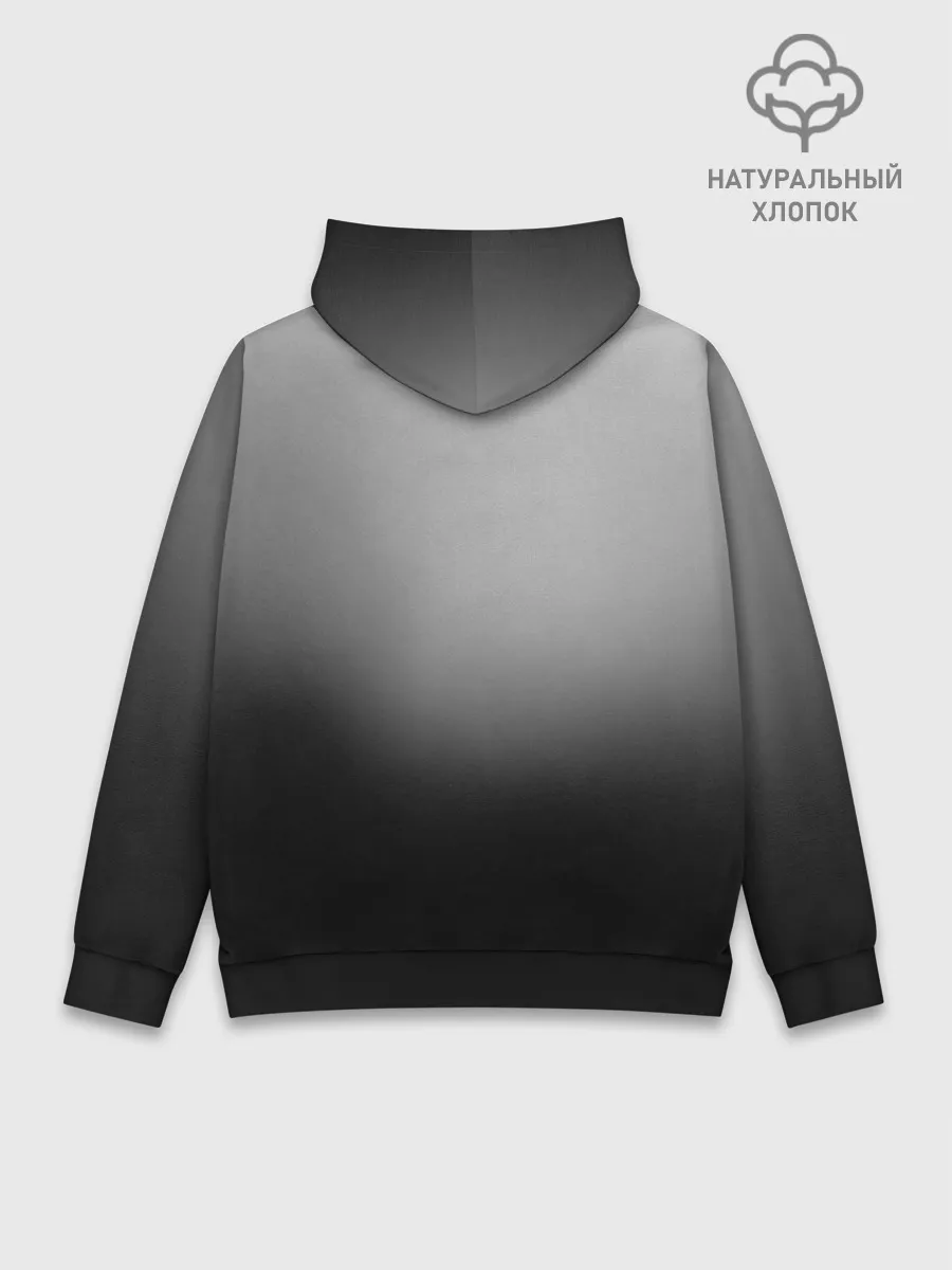 Худи мужской база хлопок / Кричащее Лицо Внутри