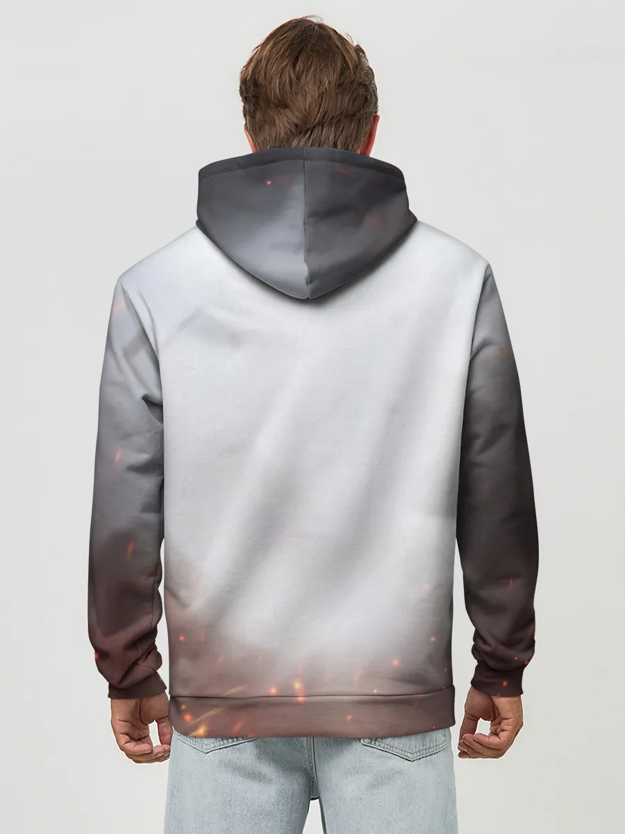 Худи мужской база хлопок / STRANGER THINGS - 011