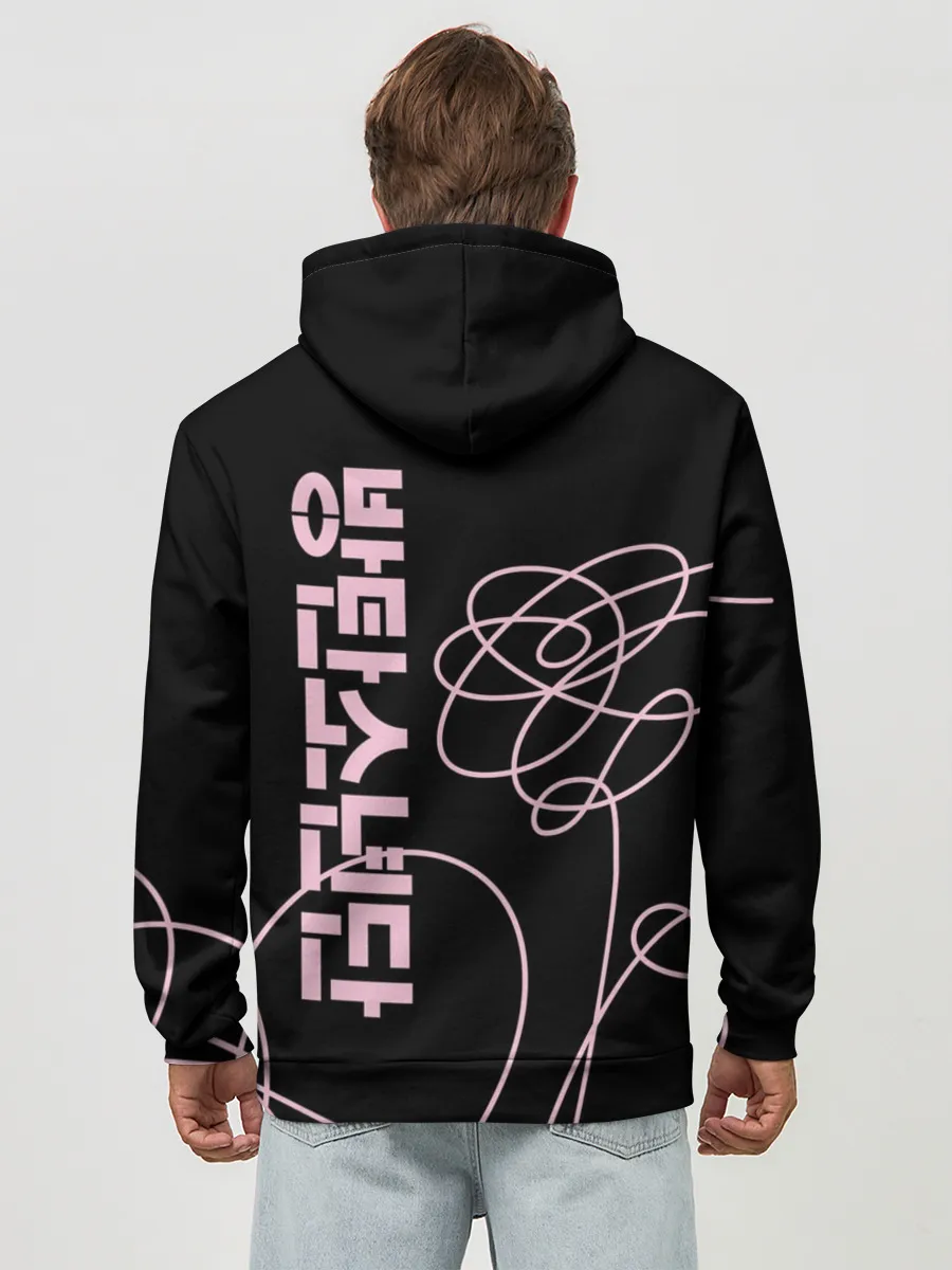 Худи мужской база хлопок / BTS