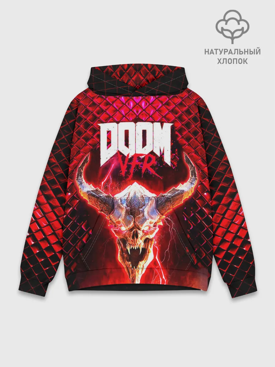 Худи мужской база хлопок / Doom Enternal