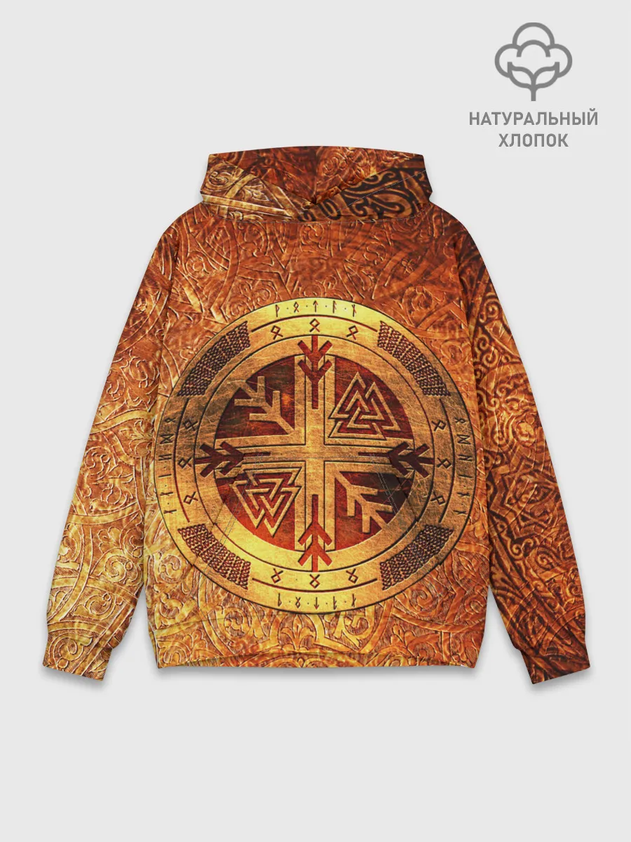 Худи мужской база хлопок / Кельтские узоры