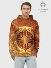 Худи мужской база хлопок / Кельтские узоры