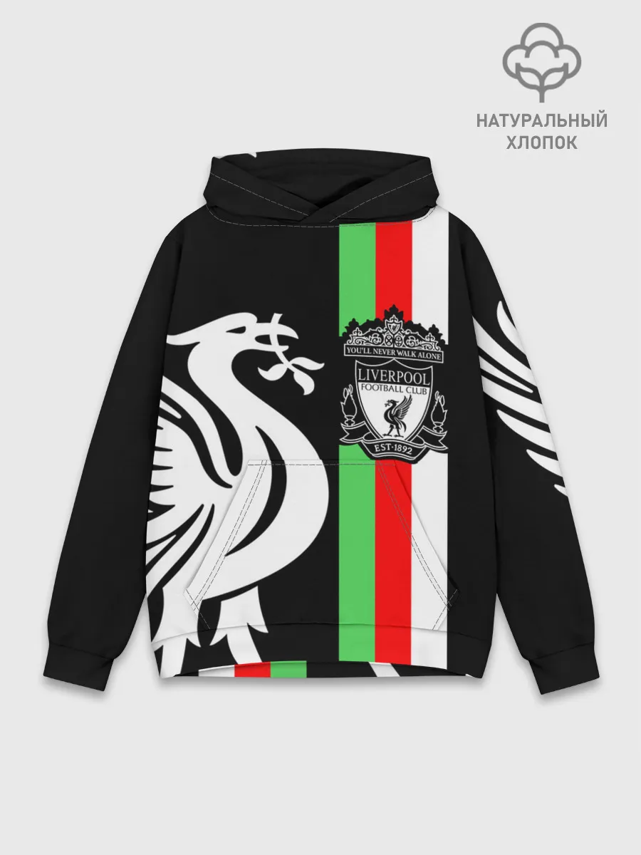Худи мужской база хлопок / Liverpool