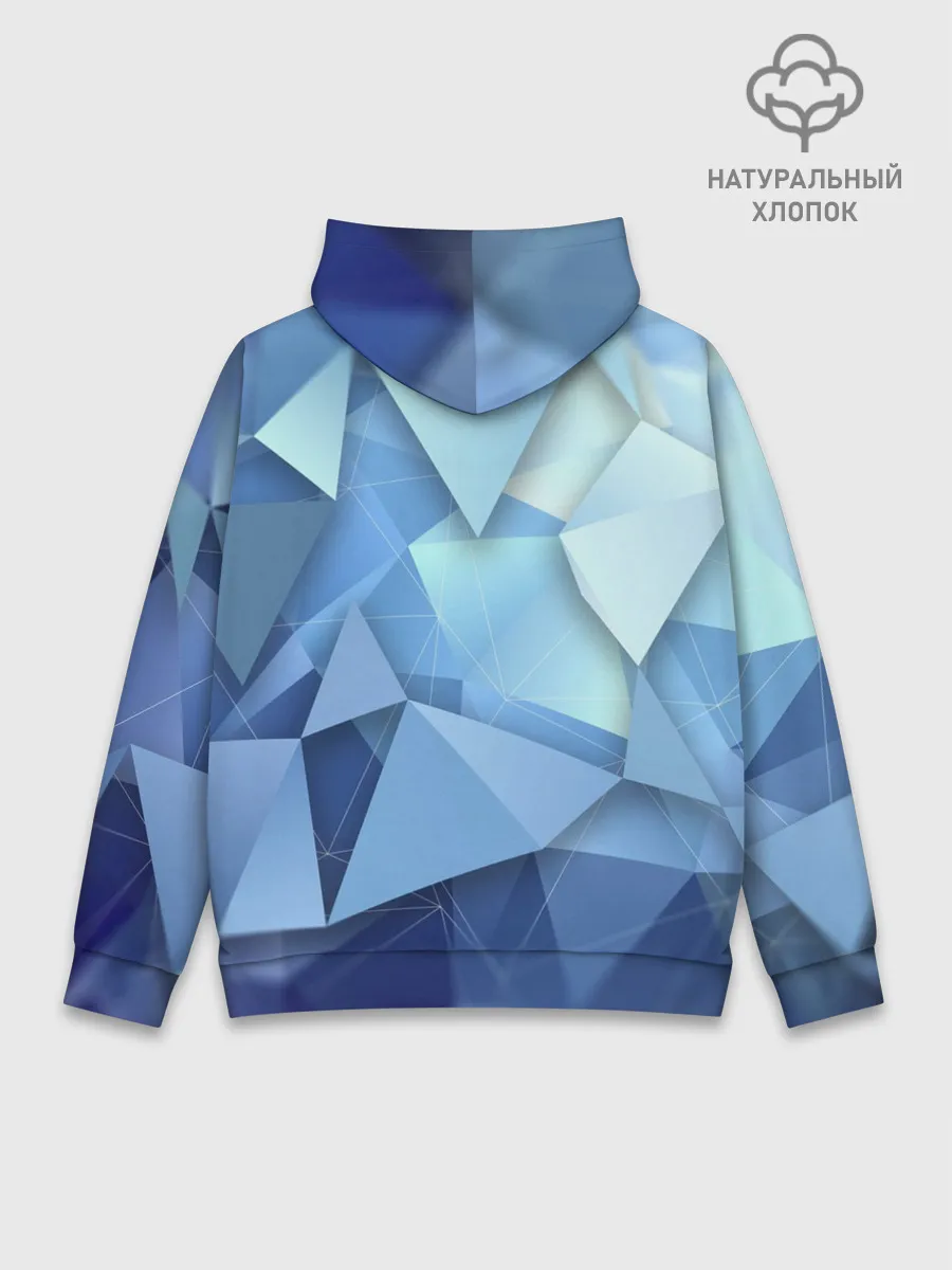 Худи мужской база хлопок / абстракция