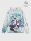 Худи мужской база хлопок / Хацуне Мику с крыльями