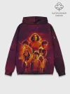 Худи мужской база хлопок / STRANGER THINGS - 3 сезон