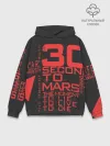 Худи мужской база хлопок / 30 SECONDS TO MARS