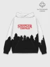 Худи мужской база хлопок / STRANGER THINGS