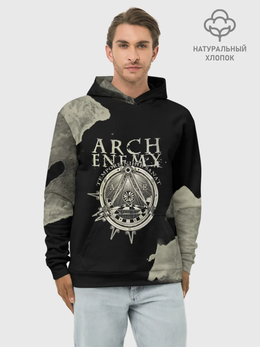 Худи мужской база хлопок / Arch Enemy