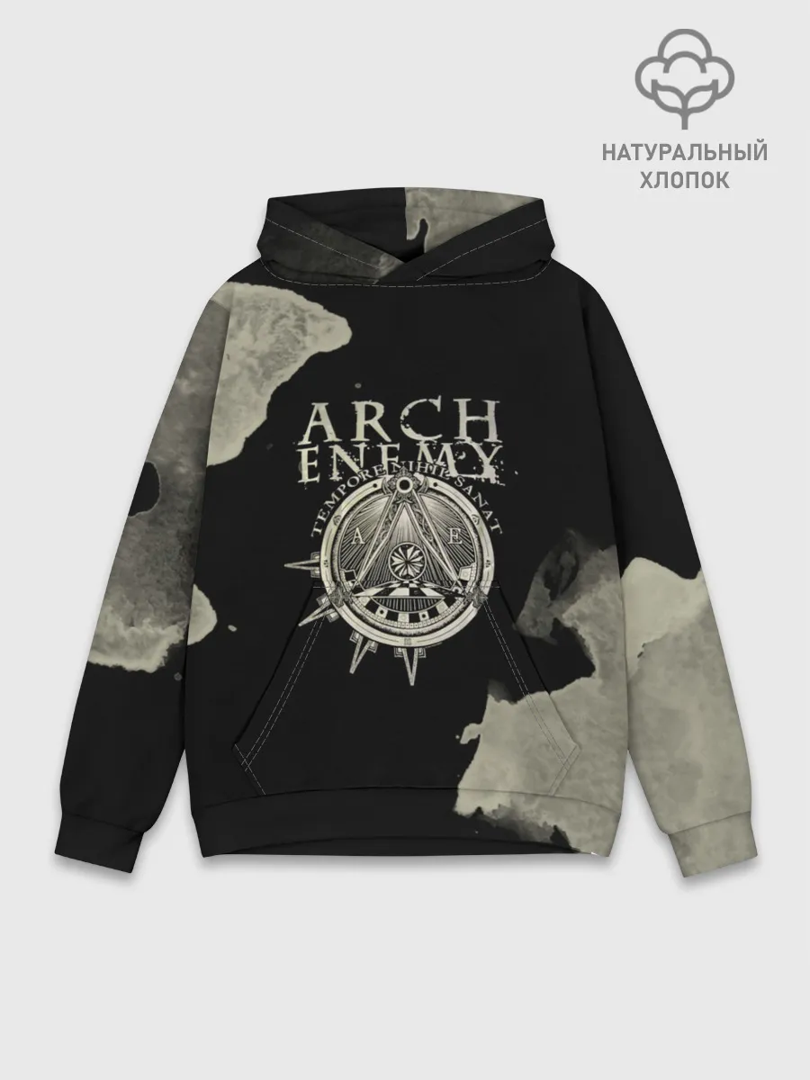 Худи мужской база хлопок / Arch Enemy