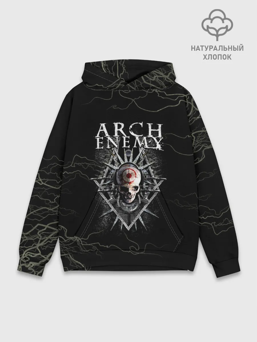 Худи мужской база хлопок / Arch Enemy